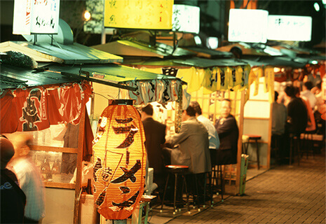 Nakasu Yataigai ( Food Stall Street)