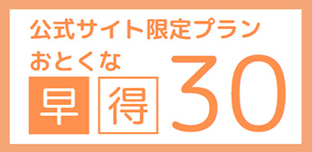 公式サイト限定プランおとくな早割30